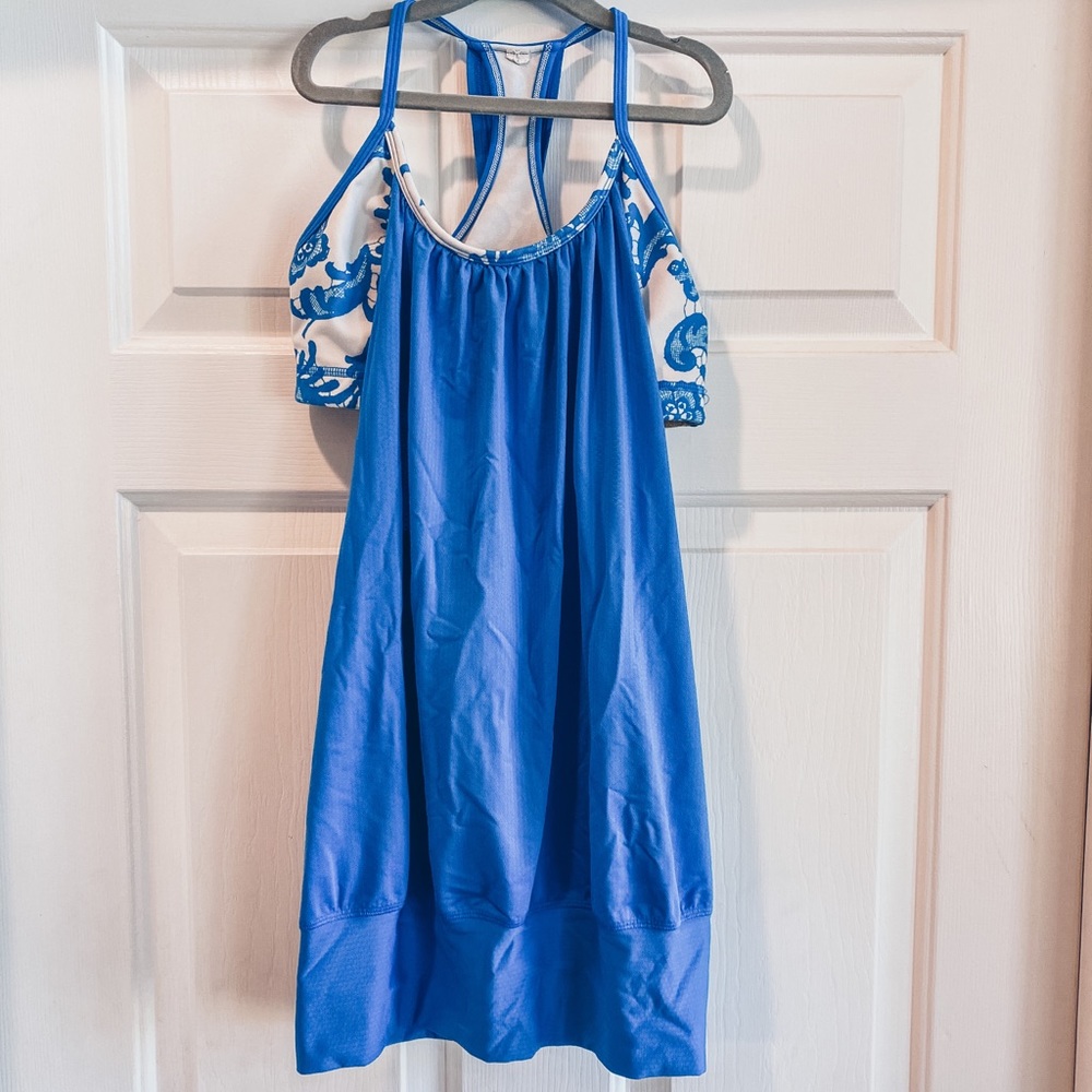 lululemon athletica Blue Tank Top